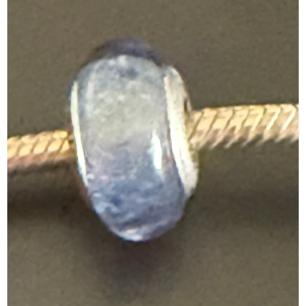 Pandora Disney Cinderella Blue Murano Glass Sterling Silver Charm S925 ALE - Picture 7 of 15